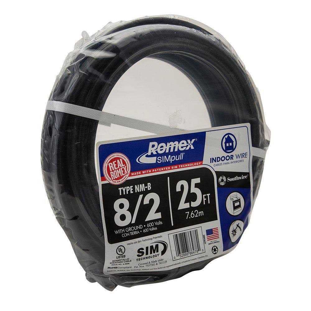 Southwire 25 ft. 14/3 MC Armored Cable 68582621 - Zenithce