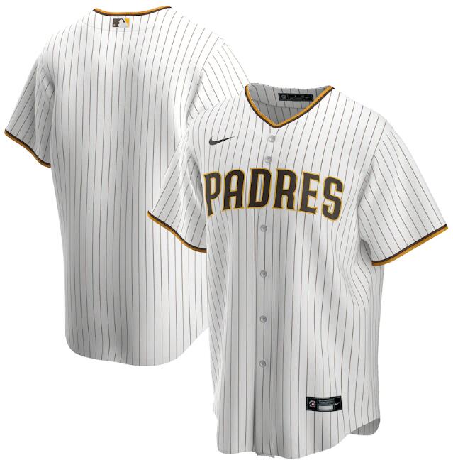 San Diego Padres White Cool Base Stitched Jersey - Zenithce