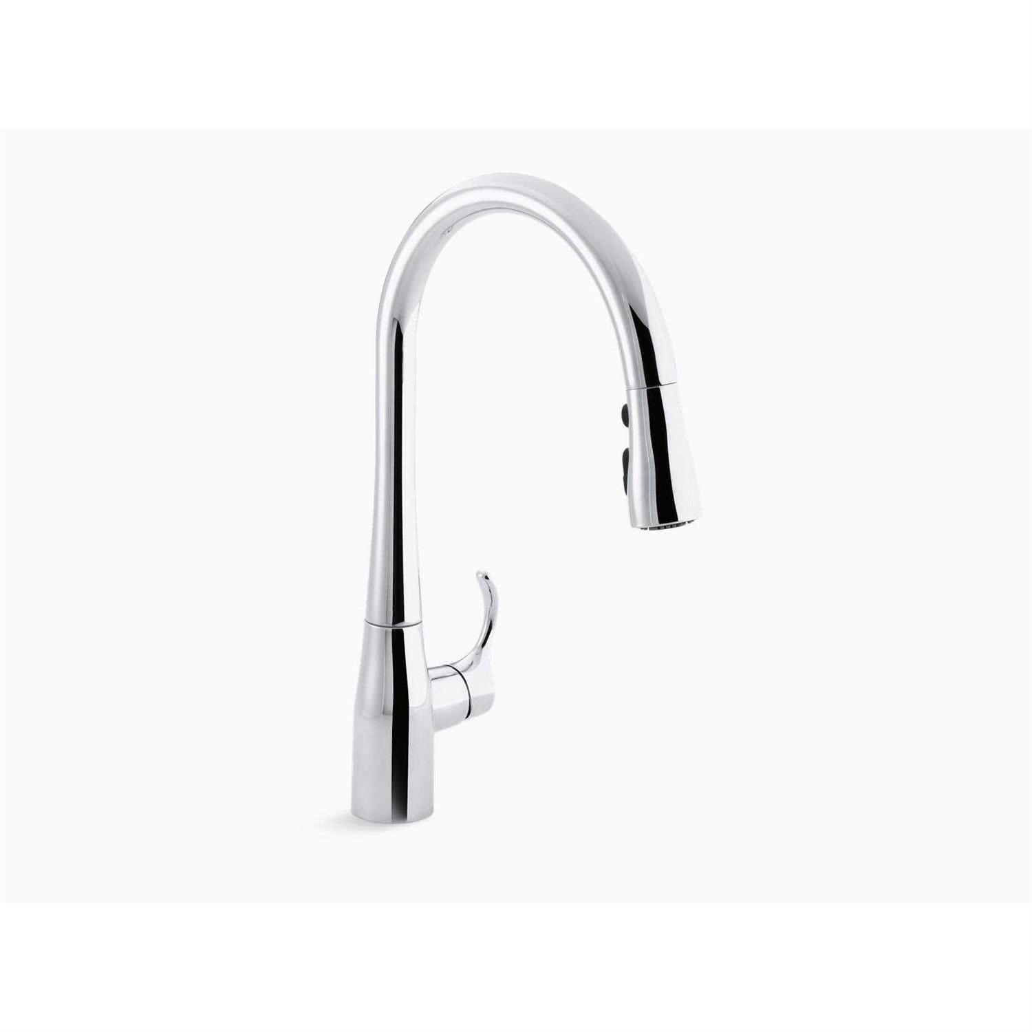 Kohler Simplice Pull-Down Kitchen Sink Faucet K-647-VS - Zenithce