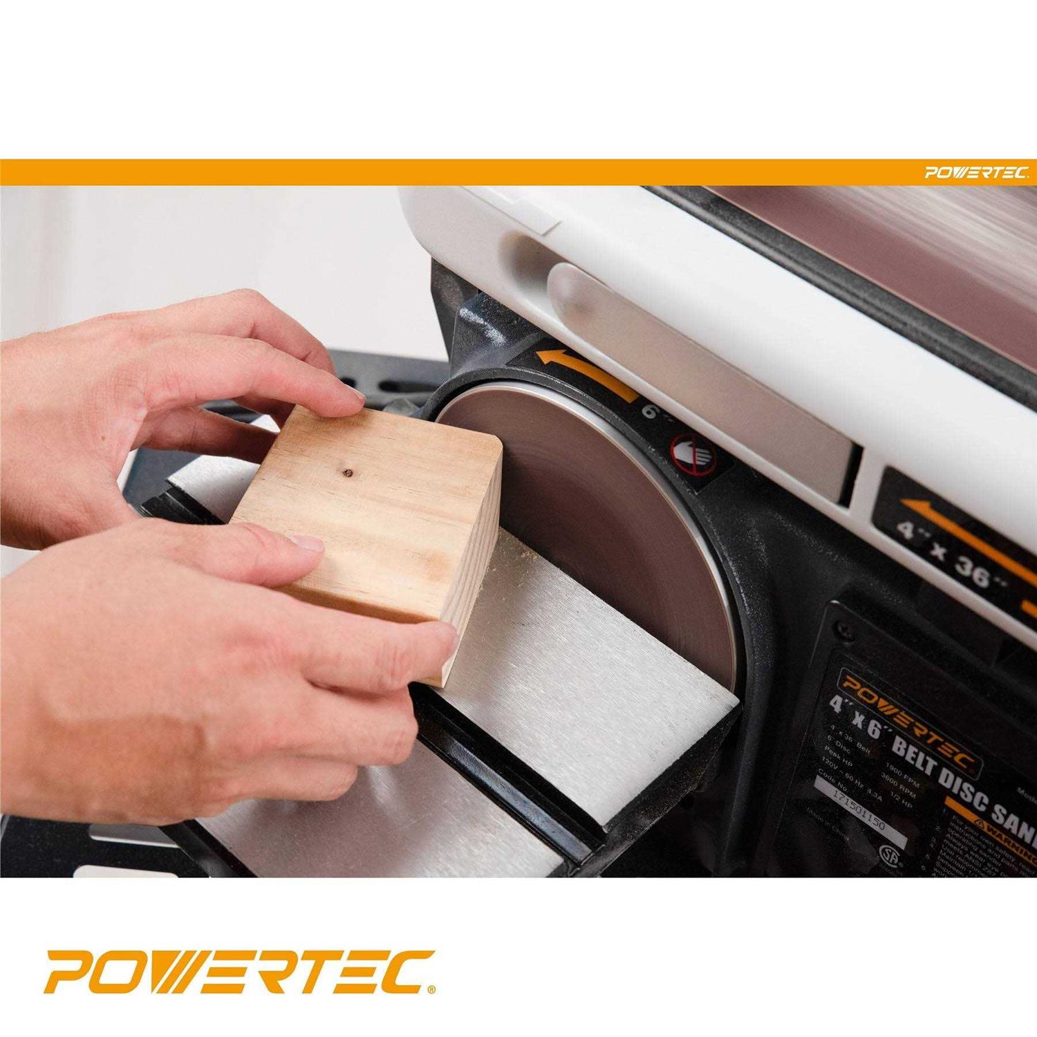 POWERTEC PSA Grit Aluminum Oxide Adhesive Sanding Disc - Zenithce