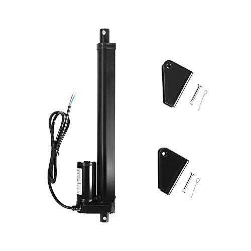 DC HOUSE High Speed 14mm/s Linear Actuator Motor 1000N DC12V with Mounting Brackets - Zenithce