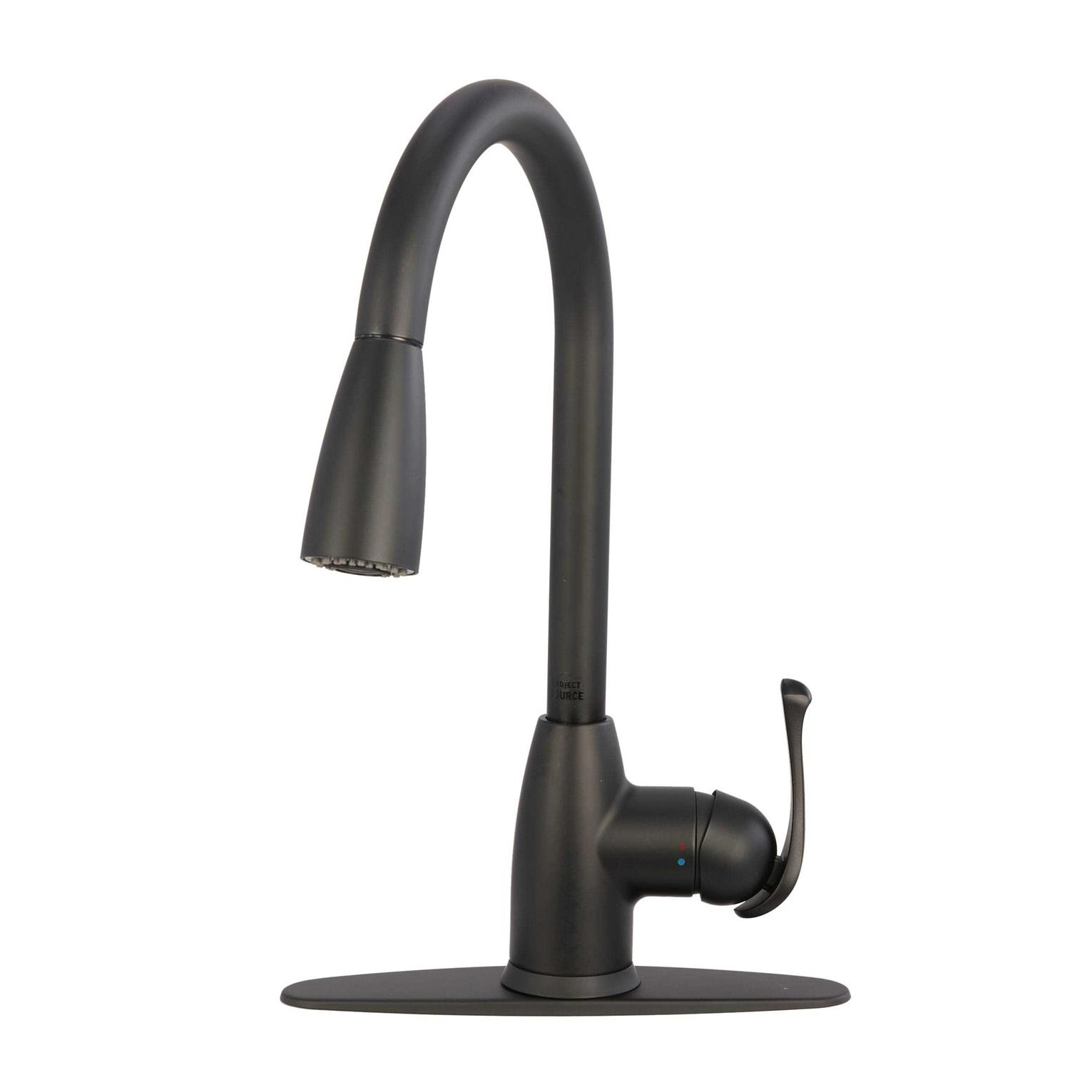 Project Source 1-Basin Freestanding Utility Tub with Drain & Faucet 999-LUT24WHT - Zenithce