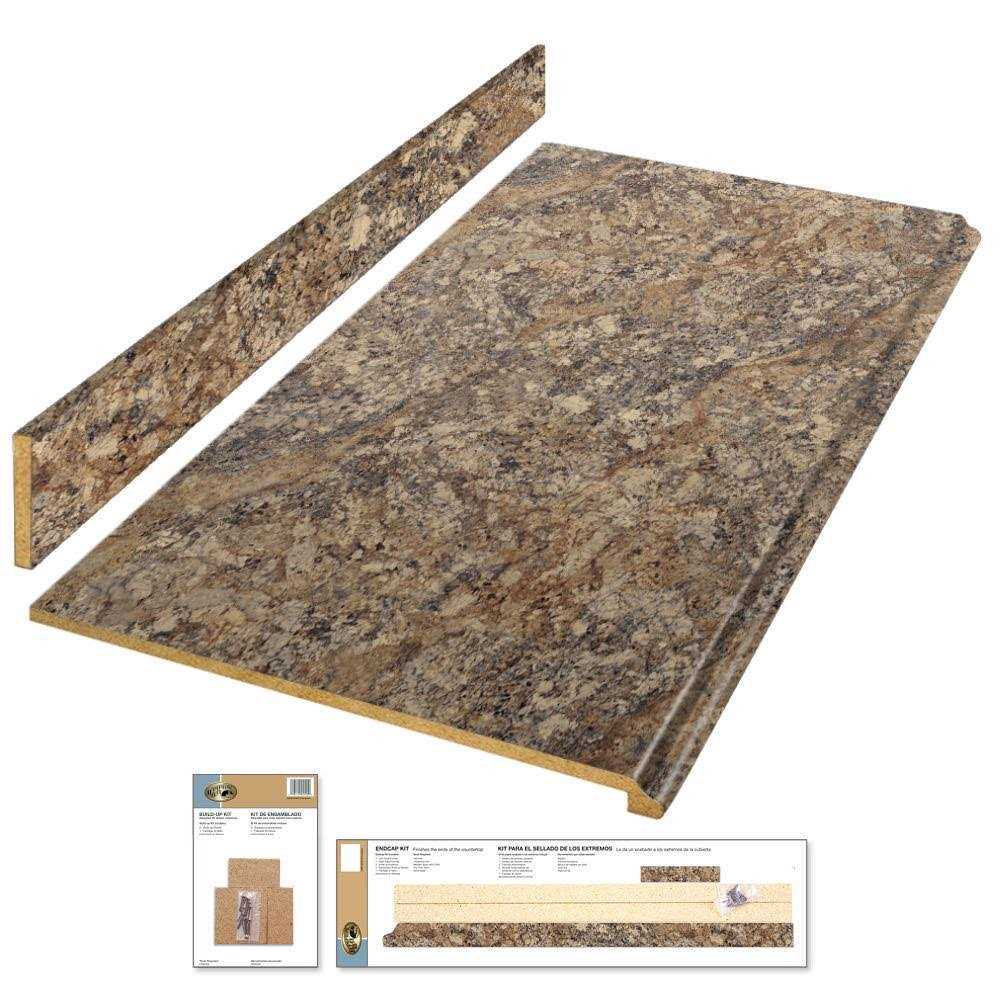 Hampton Bay 8 ft Laminate Countertop Kit Full Wrap Ogee Edge - Zenithce