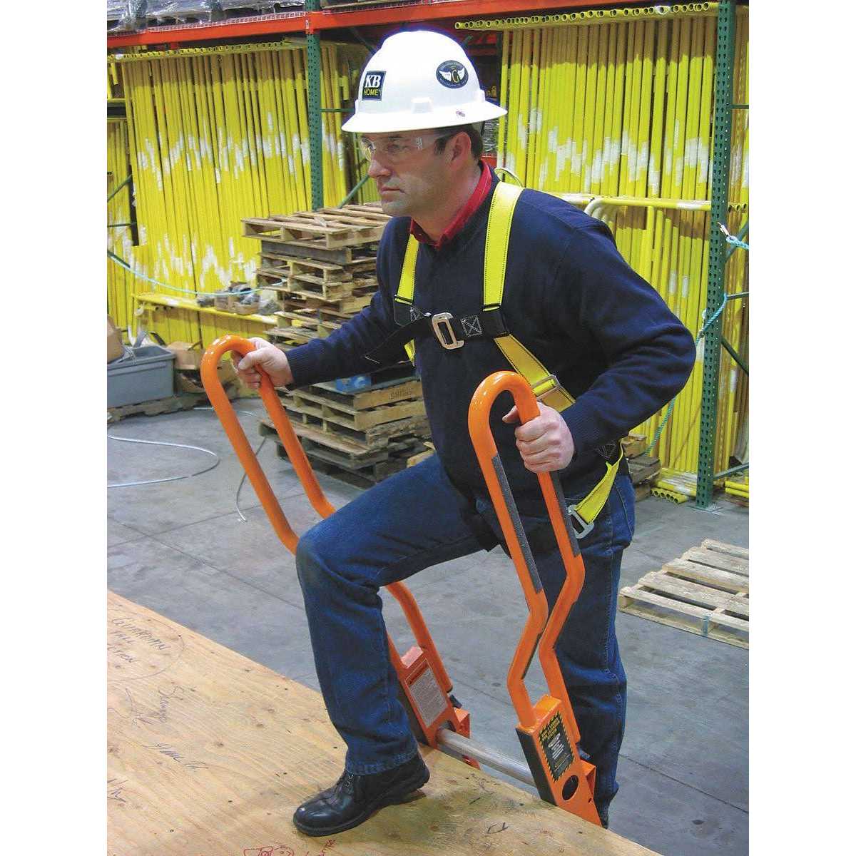 Guardian Fall Protection Ladder Hook with Wheel 2481 - Zenithce