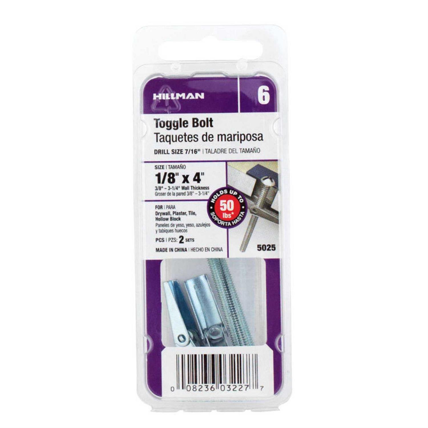 Hillman Toggle Bolt - Zenithce