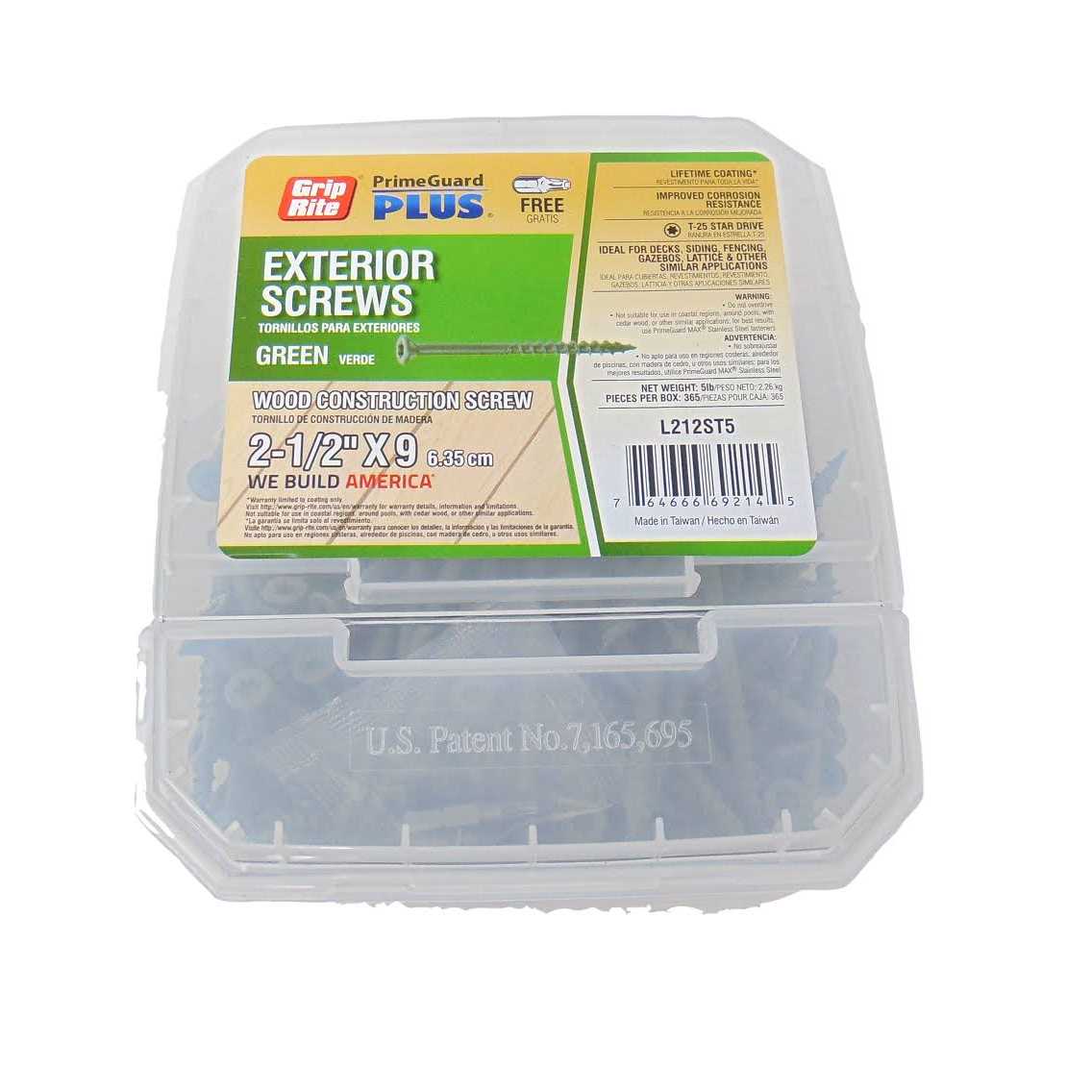 PrimeGuard Plus Grip-Rite 9 2-1/2 Star - Zenithce