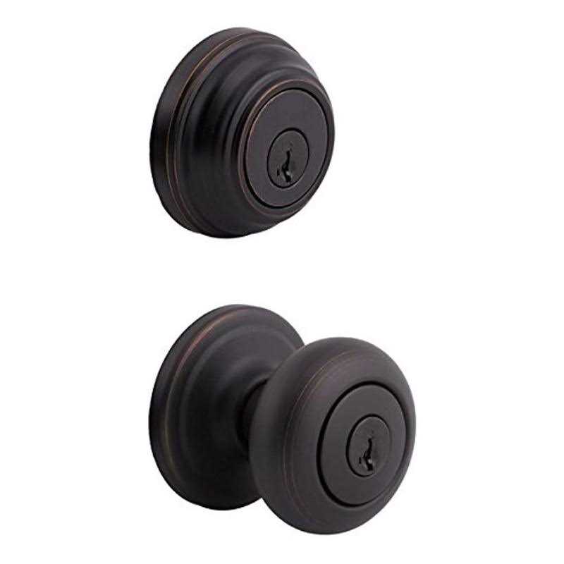 Kwikset Juno Door Knob & Single Cylinder Deadbolt - Zenithce