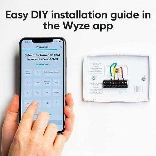 Wyze Smart Wifi Thermostat for Home with App Control - Zenithce