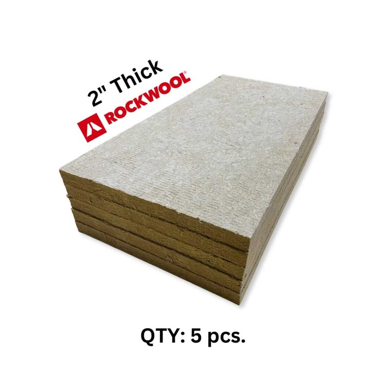 Prorox SL 960 Rockwool Mineral Wool Insulation 8# Density 2′ x 4′ x - Zenithce