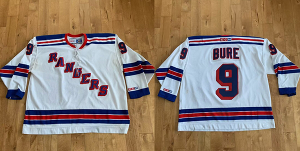 New York Rangers #9 Pavel Bure White Stitched Jersey - Zenithce
