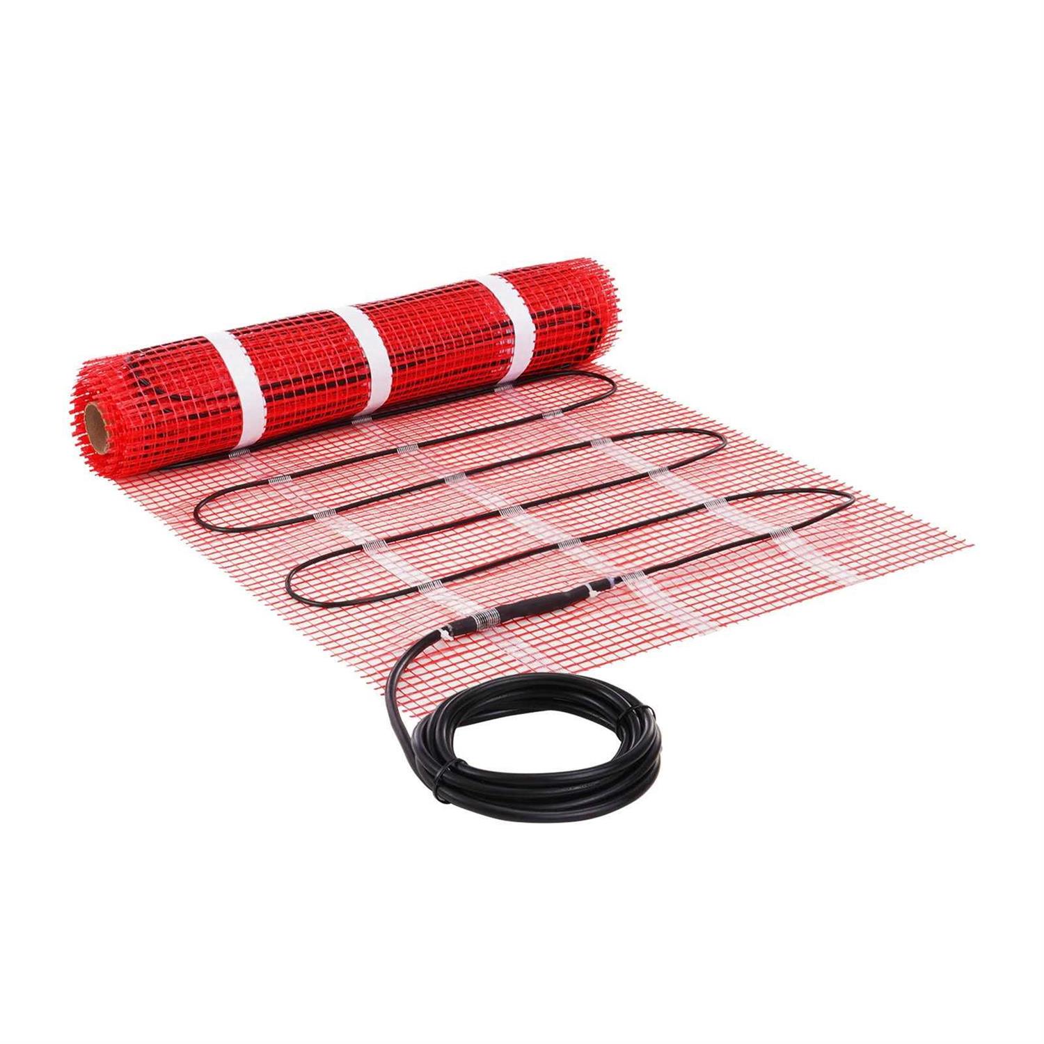 VEVOR Floor Heating Mat Electric Radiant In-Floor Heated Warm System with Digital Floor Sensing Thermostat - Zenithce