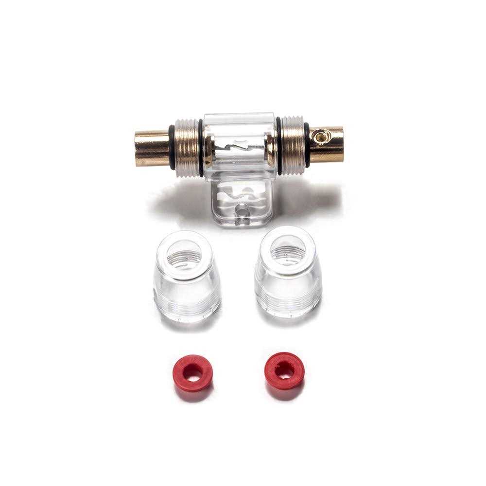 Inline AGU Fuse holder fits for 4 8 10 Gauge wire including 2 pcs - Zenithce