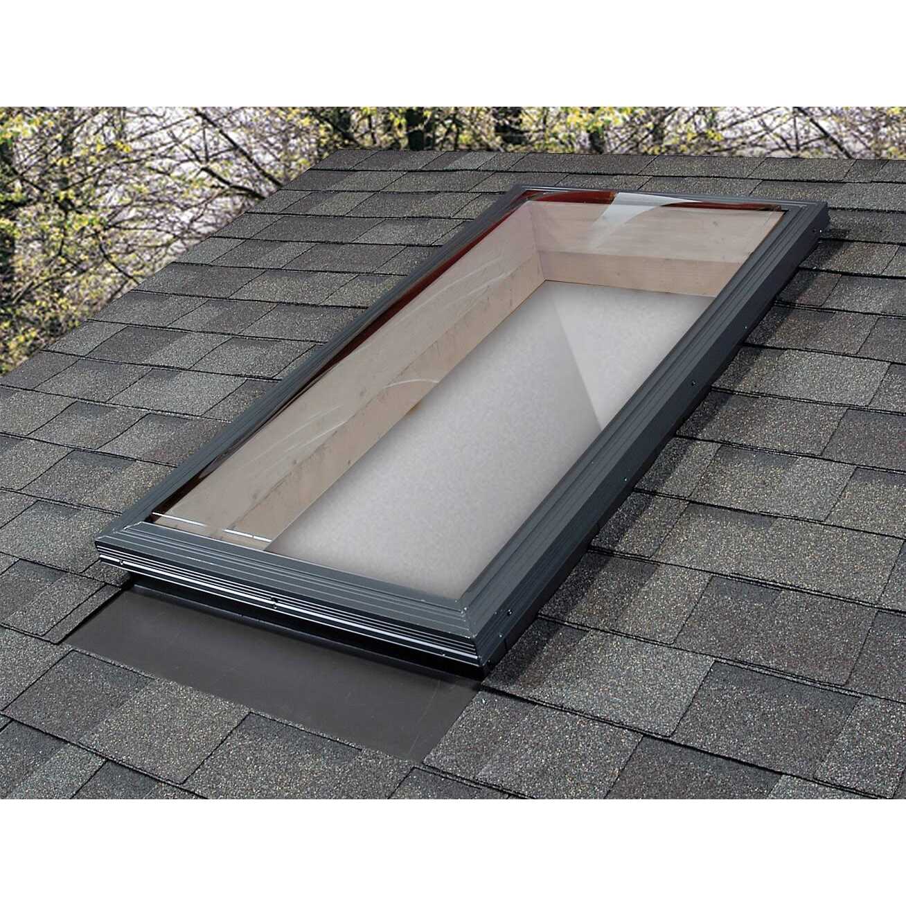 Sun-Tek Fixed Curb Mount Skylight with Impact Double-strength - Zenithce