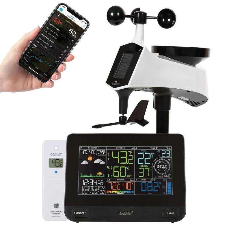 La Crosse Technology Wi-Fi Multi-Day Forecast Digital Weather Station - Zenithce
