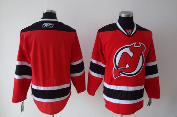 Devils Blank Stitched Red Jersey - Zenithce