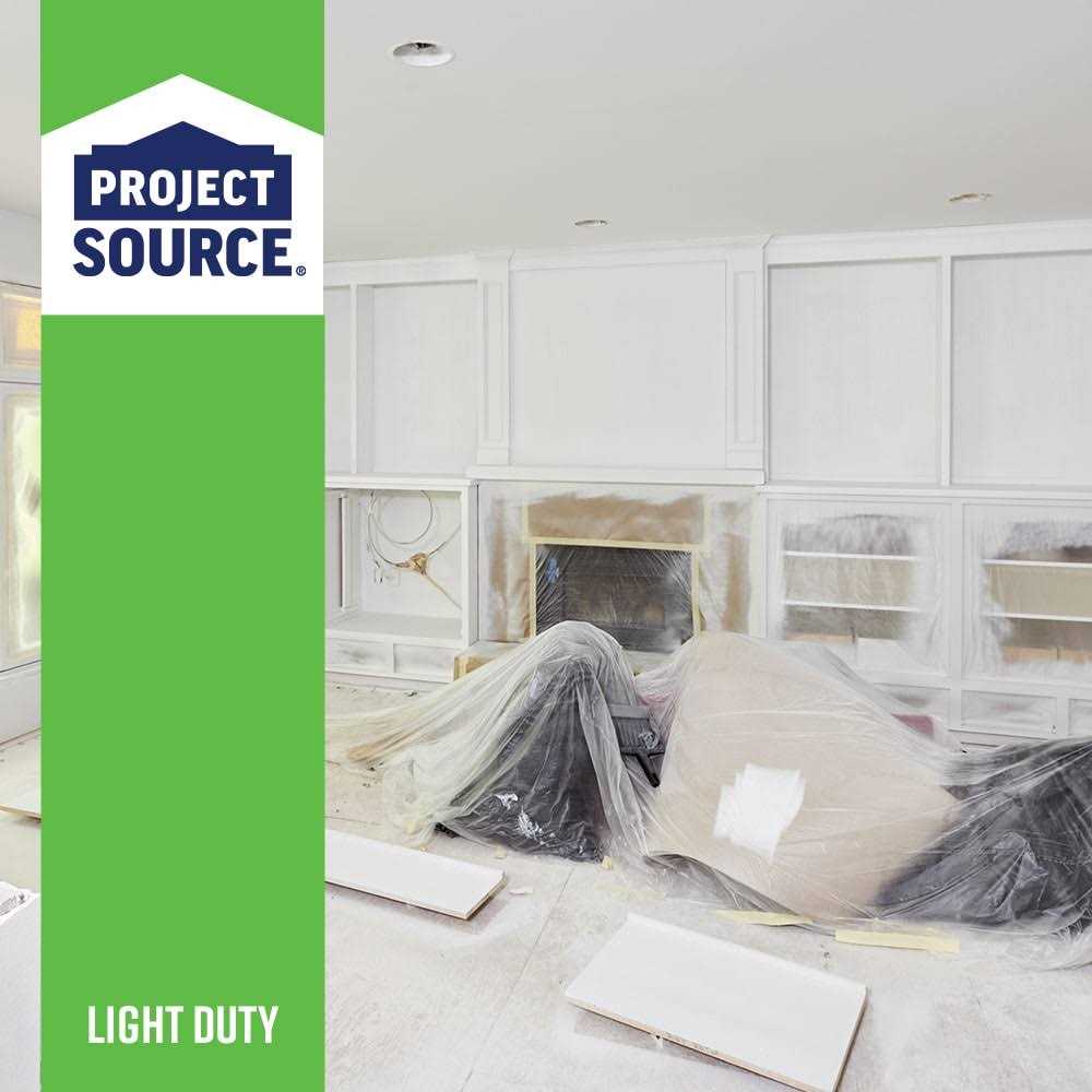 Project Source 400-ft Clear 0.5-mil Plastic Sheeting 110SG12400LOWES.5C - Zenithce