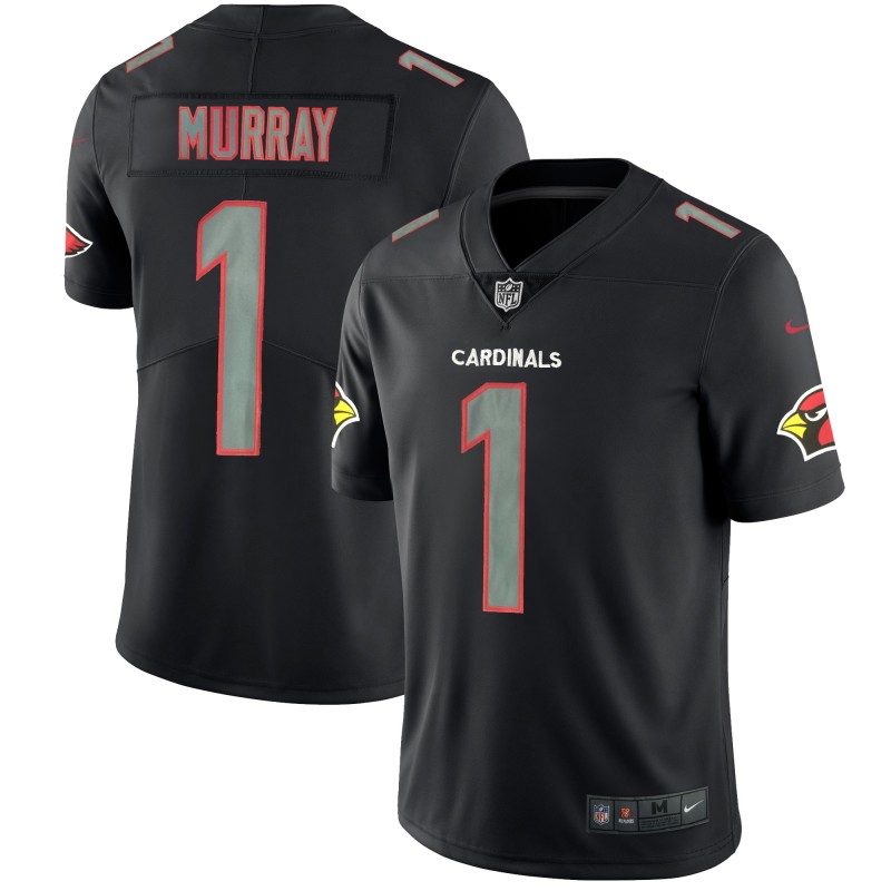 Arizona Cardinals #1 Kyler Murray Black Impact Limited Stitched Jersey - Zenithce