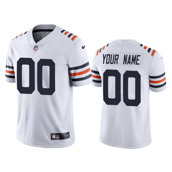 Bears Customized White Vapor Untouchable Limited Stitched Jersey - Zenithce