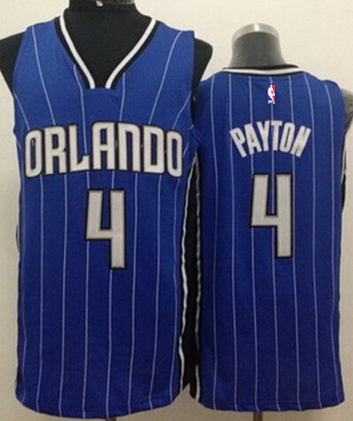 Orlando Magic #4 Elfrid Payton Blue Swingman Jersey - Zenithce