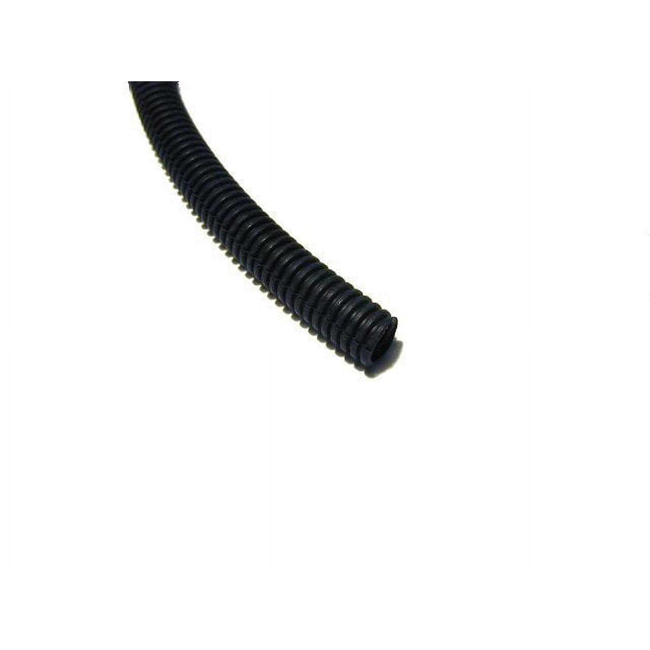 Split Loom Tubing Wire Hose Cover Auto Home Marine Black - Zenithce