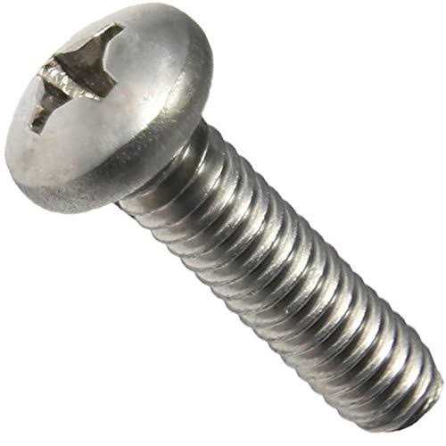 Phillips Pan Head Machine Screws Stainless Steel 18-8 Qty - Zenithce