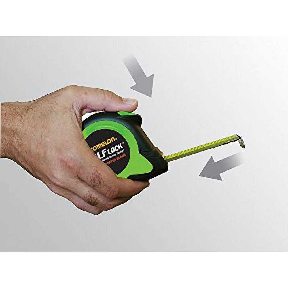 Komelon Self Lock 25-ft Auto Lock Tape Measure - Zenithce