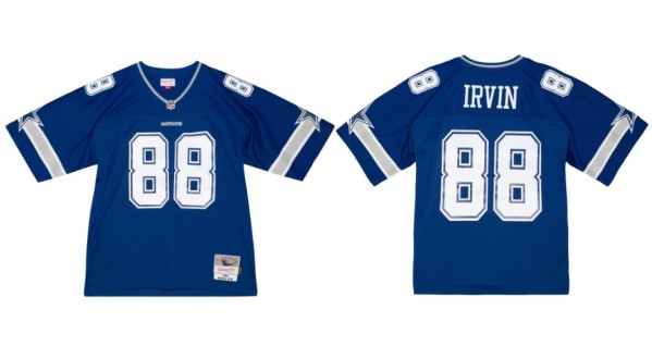 Dallas Cowboys #88 Michael Irvin Navy 1996 Stitched Jersey - Zenithce