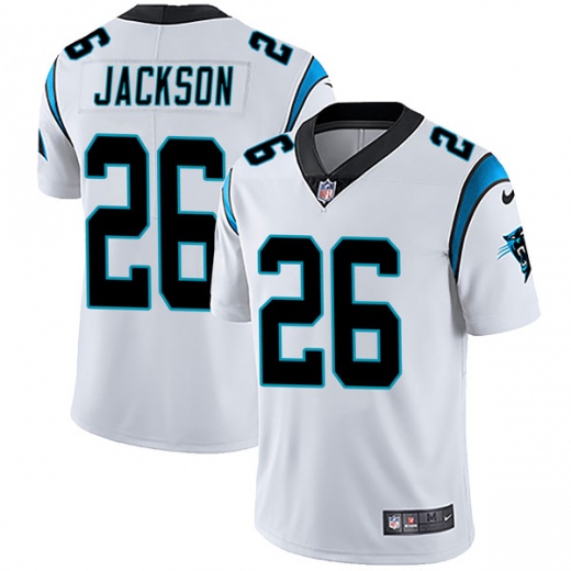 Carolina Panthers #26 Donte Jackson White Vapor Untouchable Limited Stitched Jersey - Zenithce