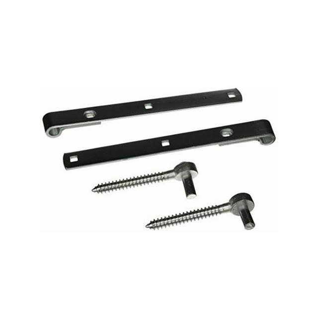 National Hardware Screw Hook Strap Hinge N129-726 - Zenithce