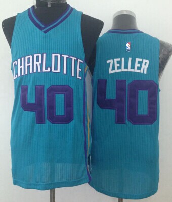 Charlotte Hornets #40 Cody Zeller Green Swingman Jersey - Zenithce