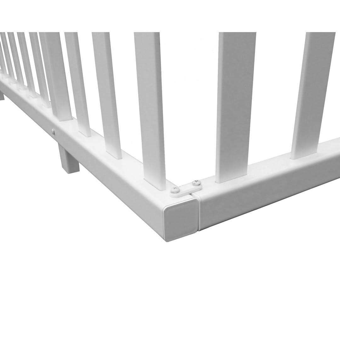 Zippity Outdoor Products WF29001 Dig Garden Metal Fence - Zenithce