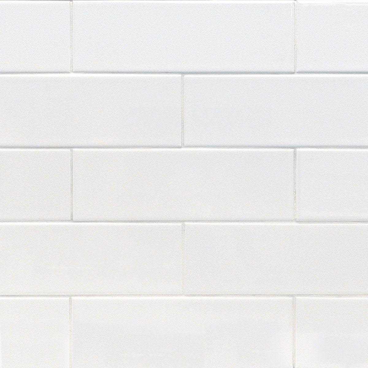 Ivy Hill Tile Essential White 3 in. x 6 in. x 6 mm Polished Ceramic Wall Subway Tile - Zenithce