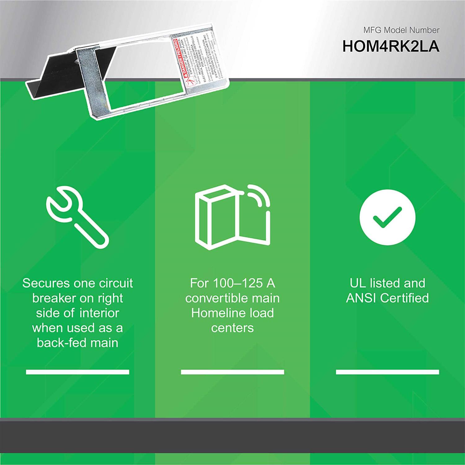 Square D Homeline Indoor Main Lug Load Center 100 - Zenithce