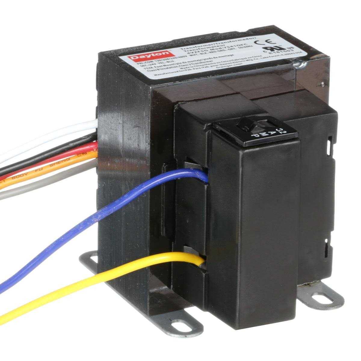 Dayton Class 2 Transformer 120V AC 4VZE1 - Zenithce