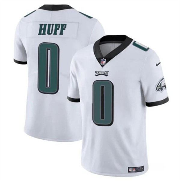 Philadelphia Eagles #0 Bryce Huff White Vapor Untouchable Limited Stitched Jersey - Zenithce