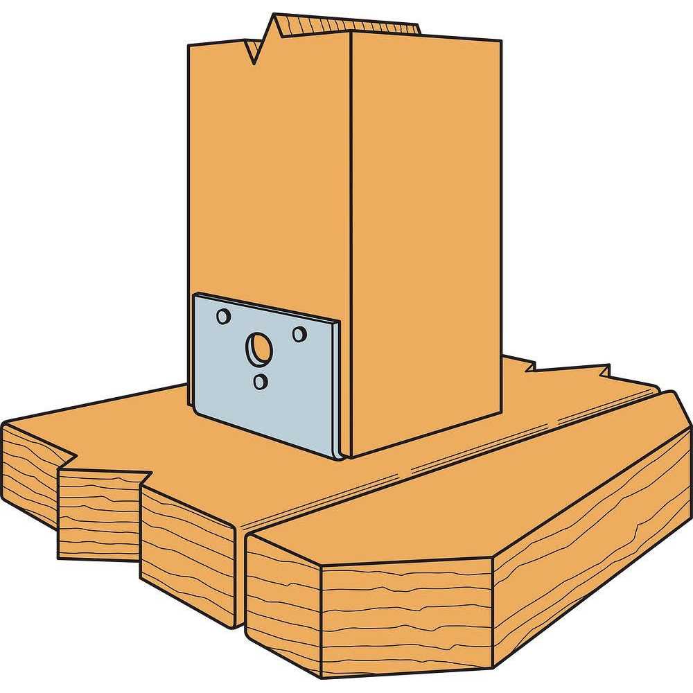 Simpson Strong-Tie ZMax 2 In. x 8 In. Rafter Hanger - Zenithce