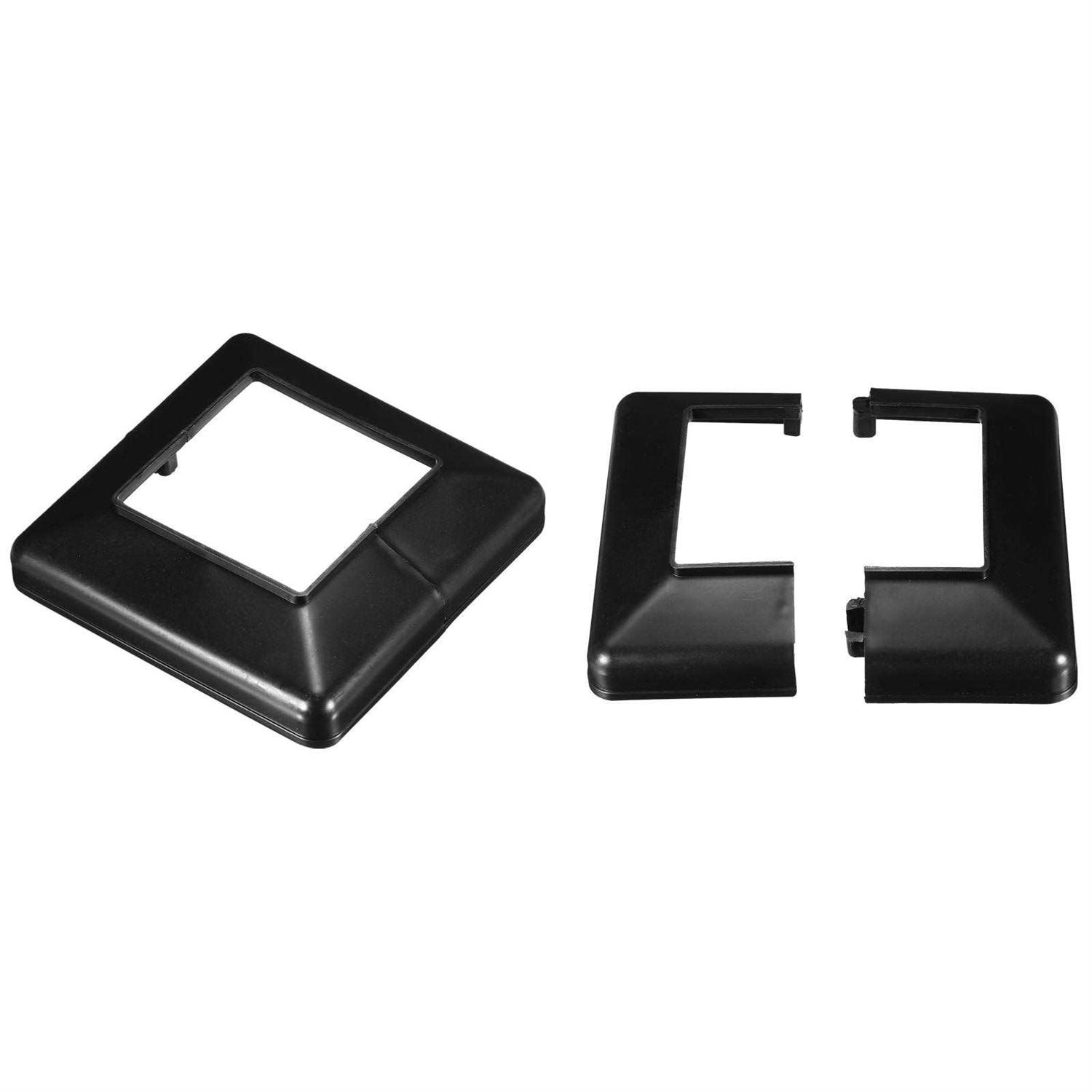 Unique Bargains Deck Post Base Cover 6Pcs Split Style Post Bracket Post Base - Zenithce