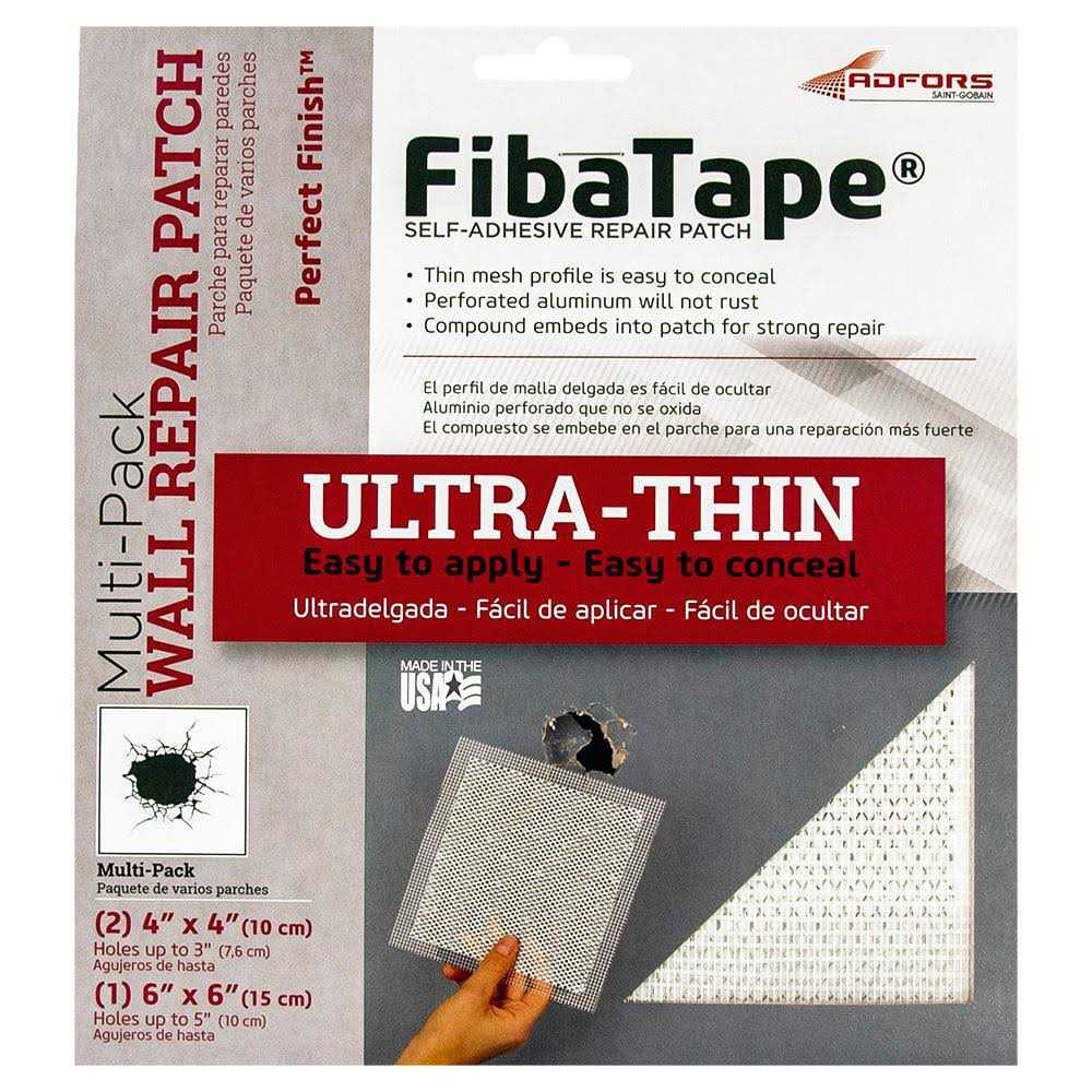 Saint-Gobain ADFORS FibaTape Perfect Finish Self-Adhesive Wall Repair Patch - Zenithce