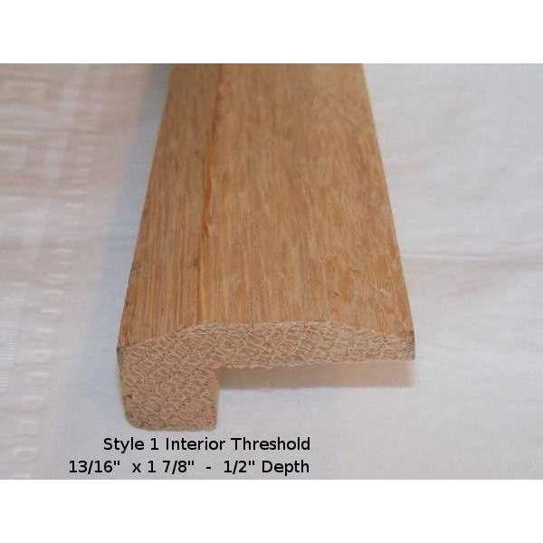 Hartford Building Products, LLC Solid Red Oak Interior Threshold - Zenithce