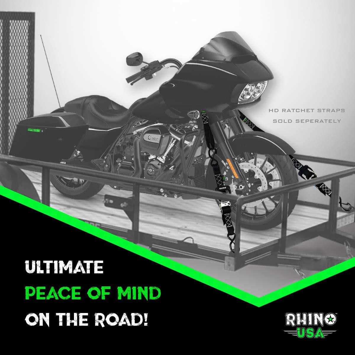 Rhino USA 1.5 inch x 8′ Cambuckle Tie-Down Straps - Zenithce