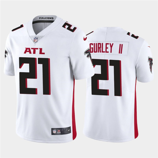 Atlanta Falcons #21 Todd Gurley II 2020 White Vapor Untouchable Limited Stitched Jersey - Zenithce