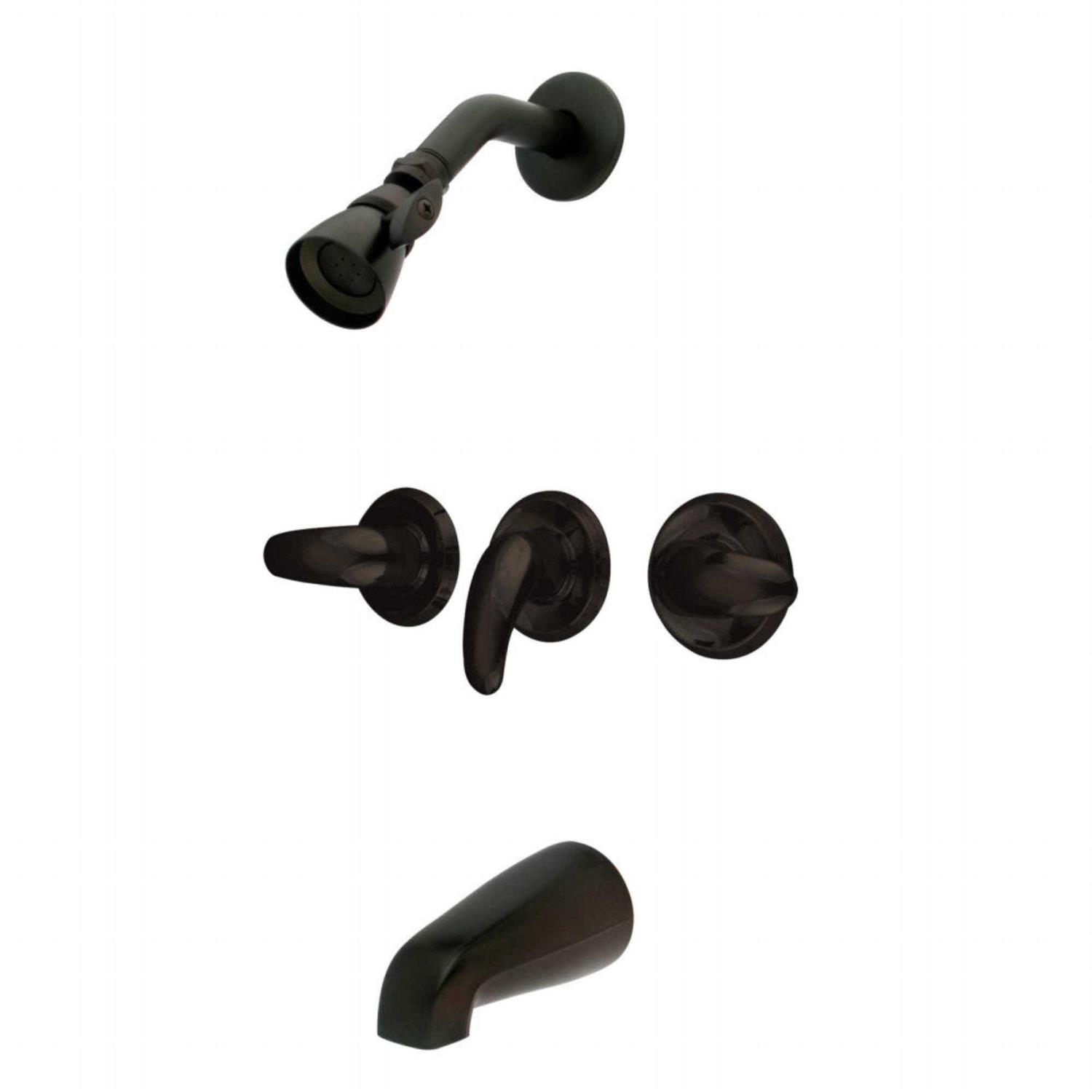 Kingston Brass KB235AX Tub and Shower Faucet - Zenithce