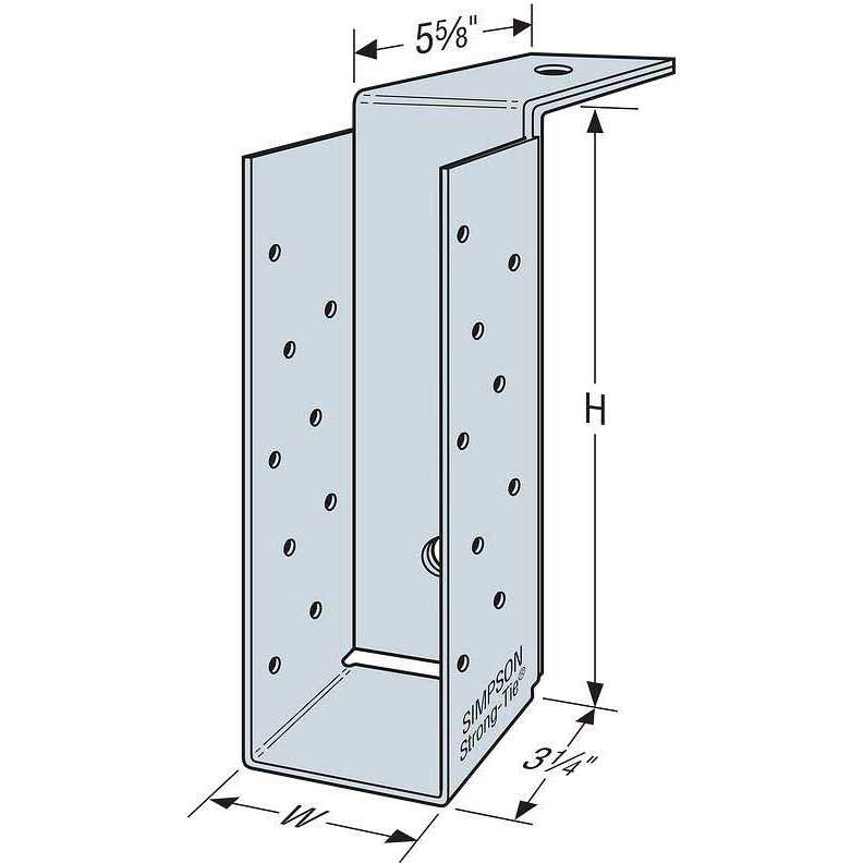 Simpson MBHA3.56/ Masonry Hanger - Zenithce