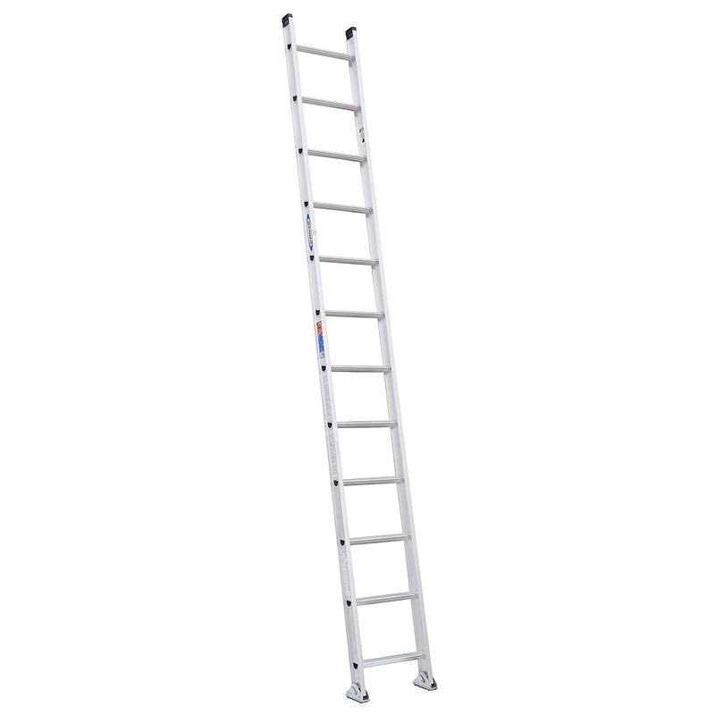 Werner 12 ft. Fiberglass Platform Step Ladder (18 ft. Reach Height) with 375 lb. Load Capacity Type IAA Duty Rating - Zenithce