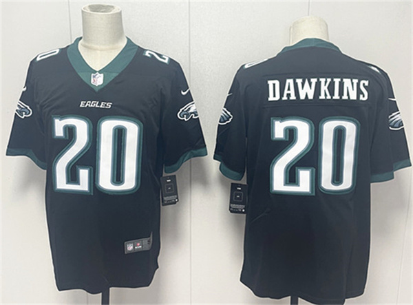 Philadelphia Eagles #20 Brian Dawkins Black 2024 New Vapor Untouchable Limited Football Stitched Jersey - Zenithce