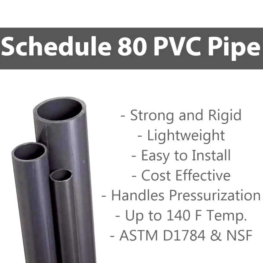 Pvc Pipe Sch40 1-1/2 Inch - Zenithce