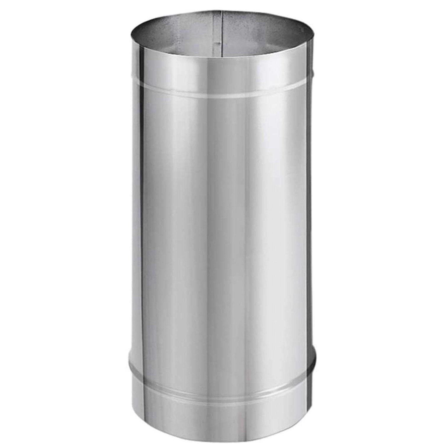 DuraVent DuraBlack Stainless Steel Single Wall Stove Pipe - Zenithce