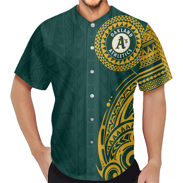 Oakland Athletics Green Baseball Jersey - Zenithce
