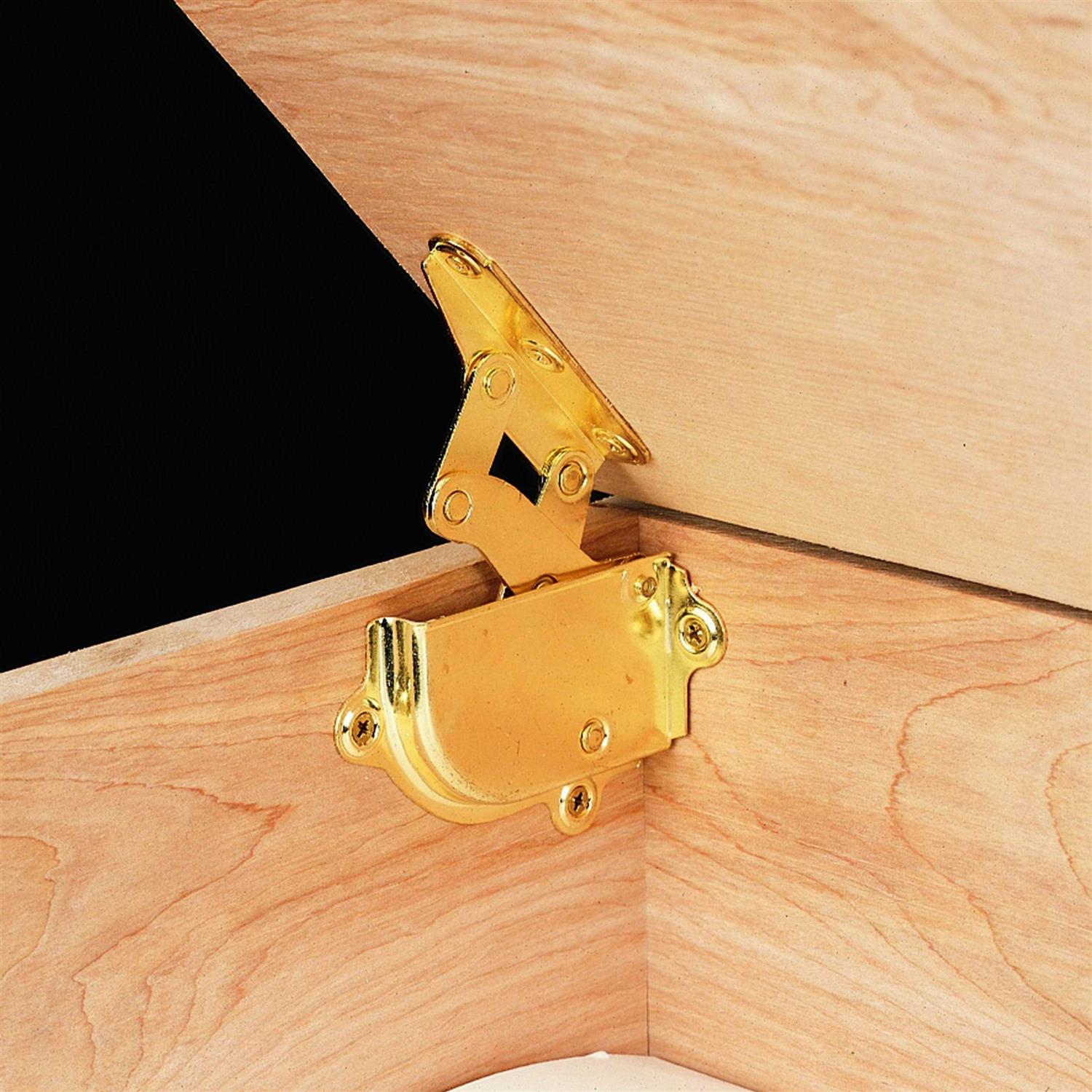 Highpoint 90 Degree Stop Hinge Plated - Zenithce