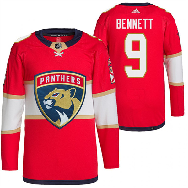 Florida Panthers #9 Sam Bennett Red Stitched Jersey - Zenithce